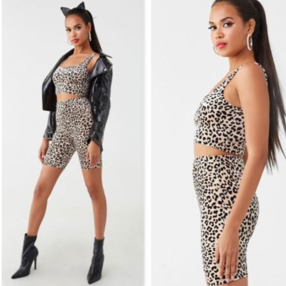 Leopard Print Co Ord Set
